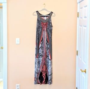 NWT Cato Beaded Neckline Maxi Dress SIZE XL
